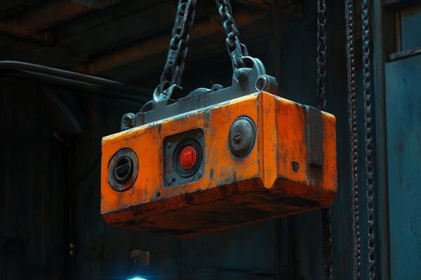 Zvedací elektromagnet. Zvedací elektromagnet
