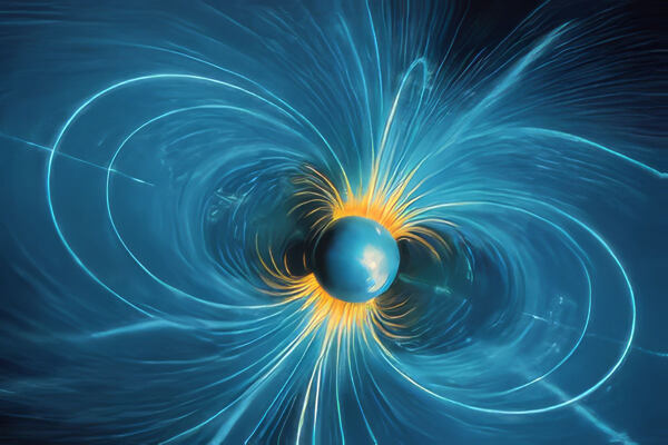 Magnetické póly – siločáry Země