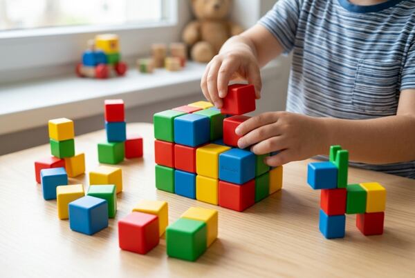 Barevné magnetické kostičky Unicubo