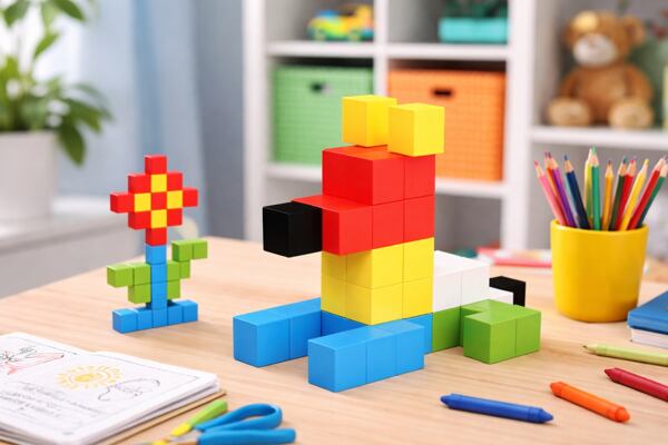 Dětská magnetická stavebnice Unicubo