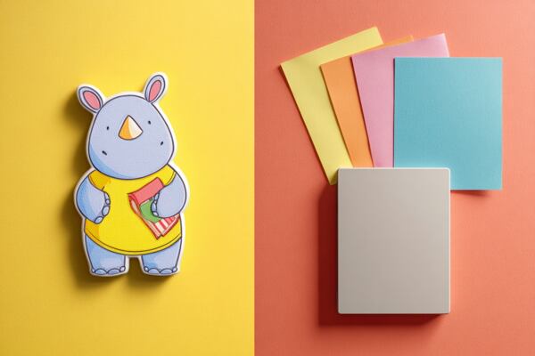 Dětské magnetky a vzkazy na lednici na magnetické tabuli