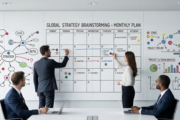 Whiteboard v pracovním prostředí