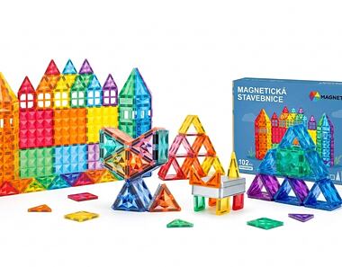 Co je magnetická stavebnice? Jak funguje, čím umí zabavit děti i dospělé a kterou vybrat