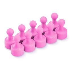 Magnetické figurky M11 růžové, 10 ks, 12 × 20 mm