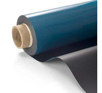 Kovová fólie na magnetické tabule, samolepicí černá pro křídy, popisovací, šířka 120 cm, metráž